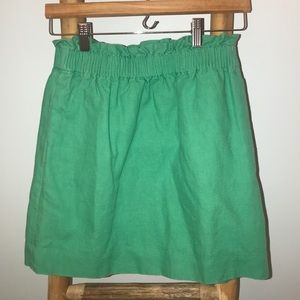 Green JCrew Skirt